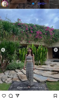 山本里菜アナウンサーのインスタグラム＠rinayamamoto_0622より