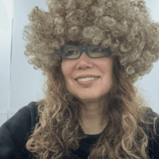 サロンで講演中のMICHIKOさん／MICHIKOさん（@webmadamfit）提供