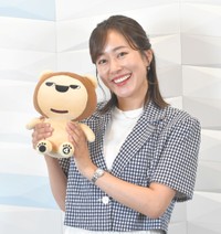 前田春香アナウンサー（撮影・出月俊成）
