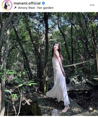 小西真奈美インスタグラム＠manami.officialより