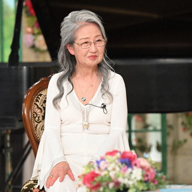 「徹子の部屋」   綾戸智恵＝テレビ朝日提供