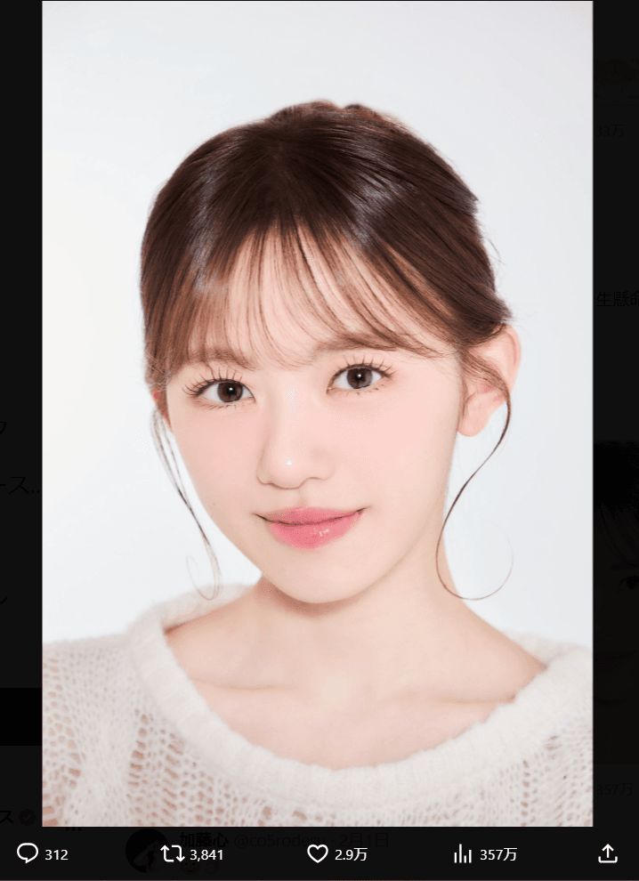 加藤心のX（@co5rodesu）より