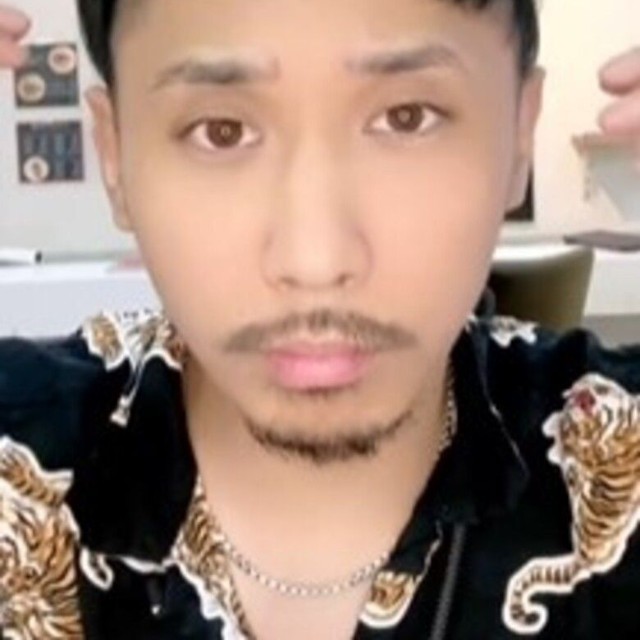 ウィッグ装着前／かつらニキ（ノゾエタカシ）さん（@katsuraniki）提供