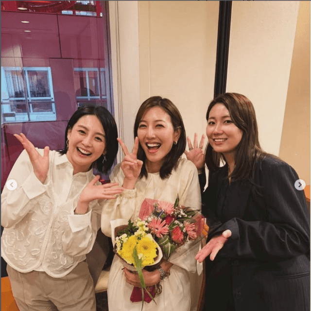 小澤陽子アナウンサーのインスタグラム（＠yoko.ozawa729）より