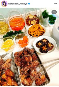 渡辺美奈代インスタグラム＠watanabe_minayoより
