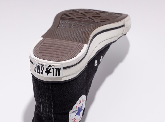 「オールスター」のヒールリペアのアフターの図。こんなに綺麗になります！