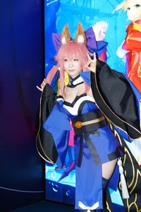 TGS2026のブースに登場した伊織もえ