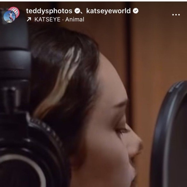 エド・シーランのインスタグラム＠teddysphotosより