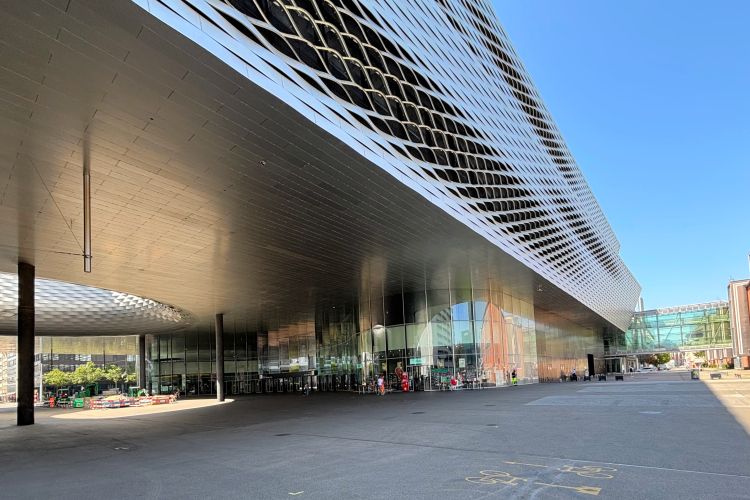 バーゼルワールドが開催されていた展示会場「メッセバーゼル」