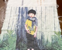 一見、シルクスクリーンなどの写真プリントのように見えますが…