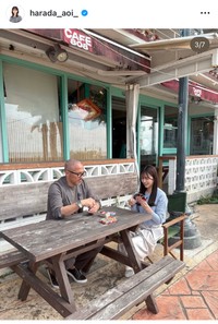 原田葵アナのインスタグラム＠harada_aoi_より