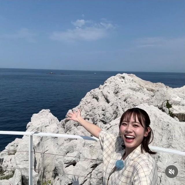 増田陽名アナ インスタグラム(@hina_masuda_ytv)より