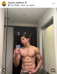 梶原颯のインスタグラム（@hayate_kajihara）より＝2025年9月27日投稿