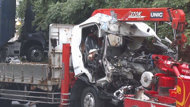 事故車両　備前市三石　午後5時ごろ
