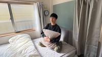 撮影中は、撮られる側の難しさを実感／神宮寺さん（@jisyo_jinguji）提供