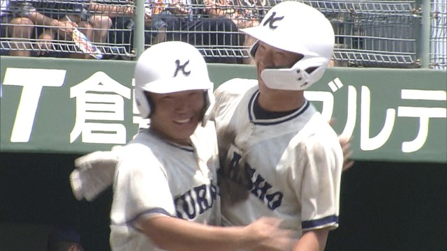 倉敷商が岡山東商に7回コールド勝ち 2年連続のベスト4へ【夏の高校野球 岡山大会】23日