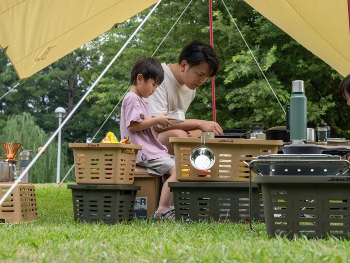 #キャンプ用品　キャンプや釣りに！　リングスター

リングスター　ドカット　Ｄ-４５００　カラー　オリーブ／タン　２０１８限定色　（サイズ：４６５×２８０×２８０ｍｍ）＆

頑丈ボックス ドカッと使えるタフな奴！プロユースの「リングスター」はキャンプ収納