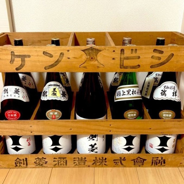 木村さんイチオシの灘の銘酒「剣菱」。 ※木村咲貴さん提供