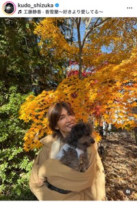 工藤静香（@kudo_shizuka）さんのインスタグラムより