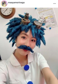 守永真彩インスタグラム(@maayamorinaga)より