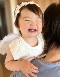 ニコニコの笑顔がまさに天使♡（提供：＠uiuichan05さん）