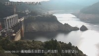 高知・早明浦ダム　27日午前10時ごろ　提供：水資源機構