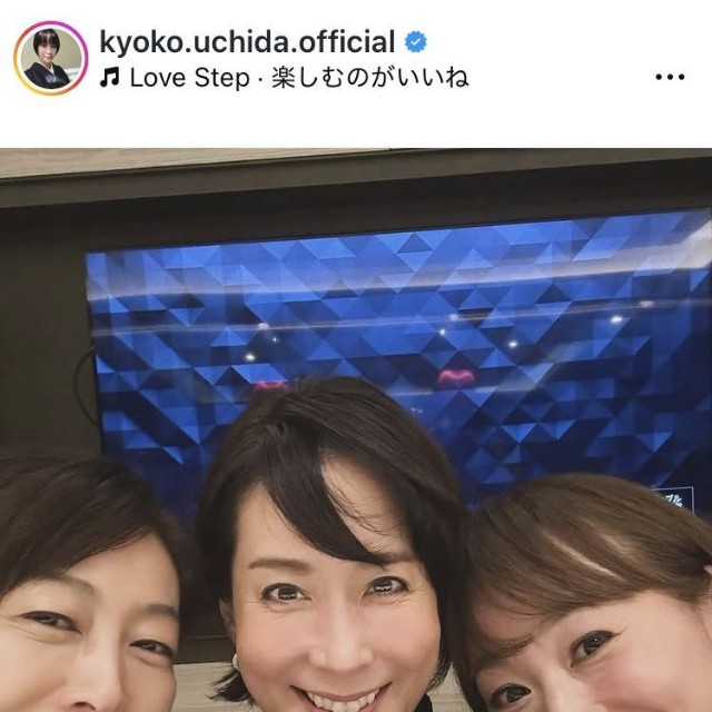 内田恭子アナウンサーのインスタグラム＠kyoko.uchida.officialより