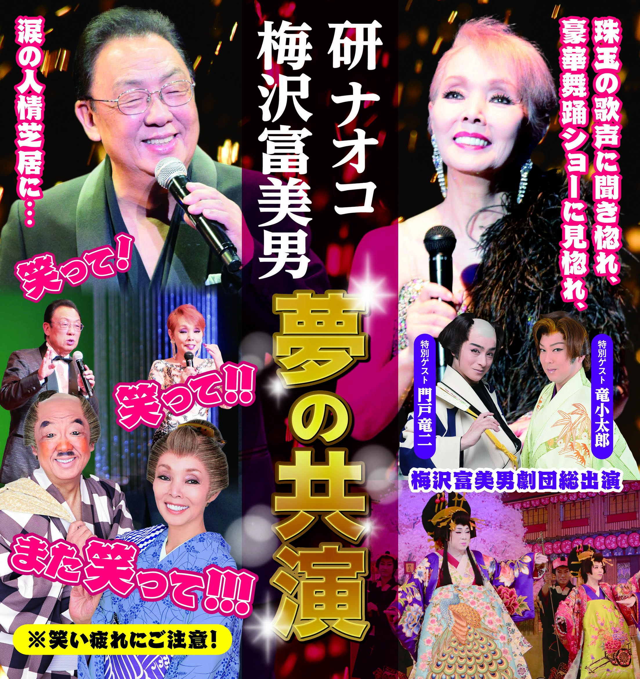 梅沢富美男・研ナオコ 夢の共演