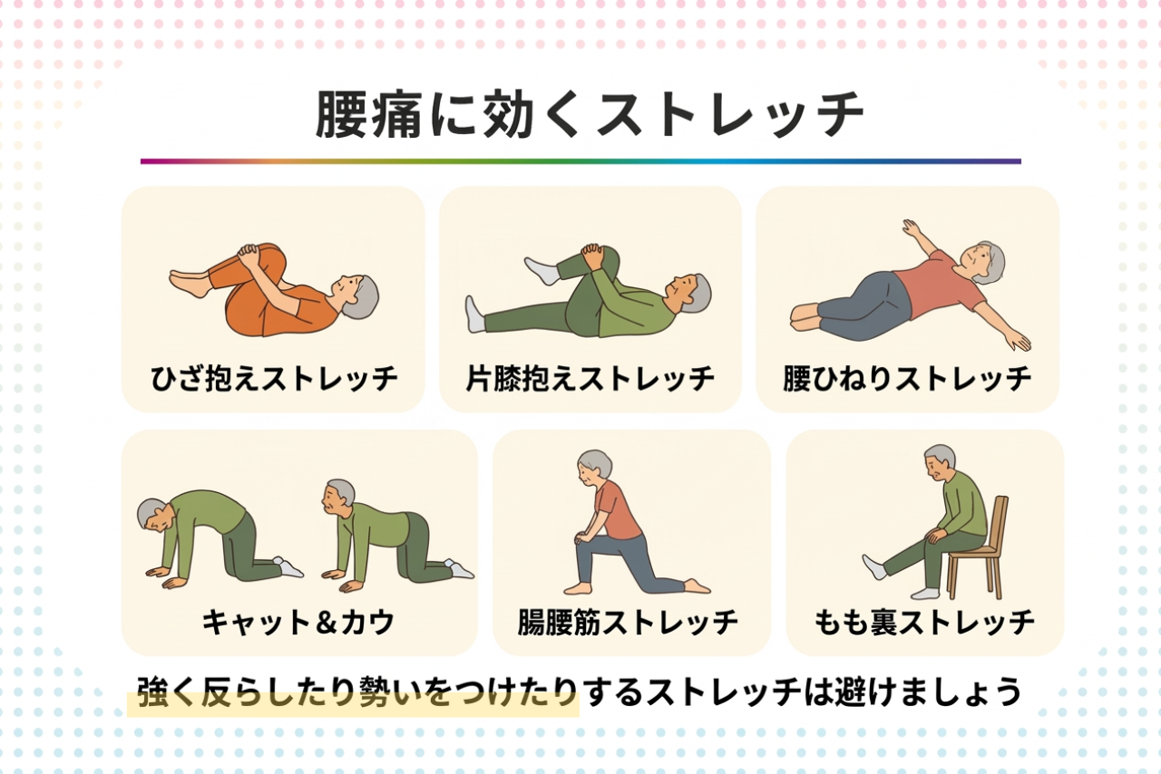 動画付】ストレッチで腰痛予防＆改善 整形外科医がポイントや注意点を紹介