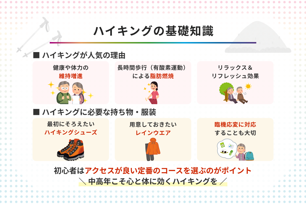 ハイキングを楽しむ方法 4 0620hiking
