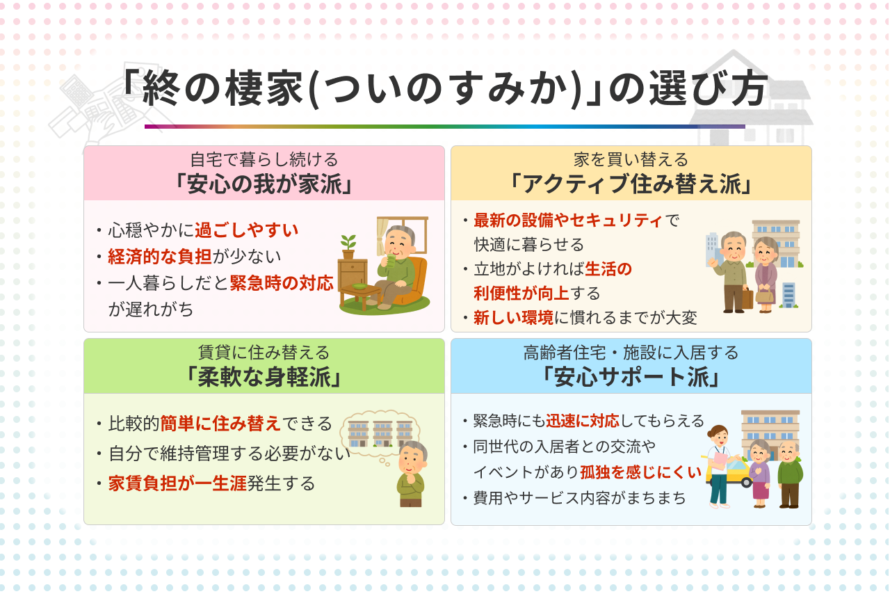 終の棲家」はどこがいい? 50代・60代から始める老後の住まい選び