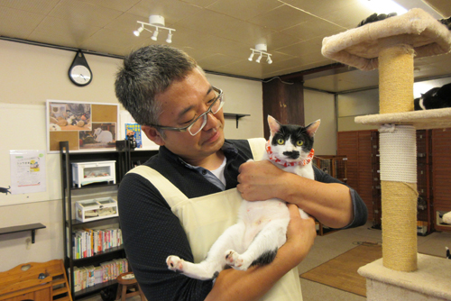 店主の梅田さん