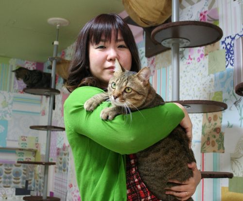 オーナーの河瀬麻花さん＝大阪府中央区