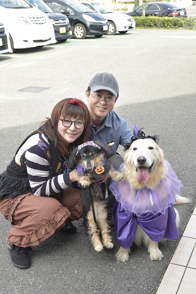 ハロウィンの衣装は100円ショップを活用