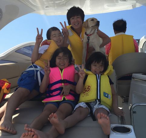 逗子マリーナでクルージング