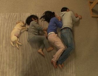 １，２，３、４　、そう、４人きょうだい