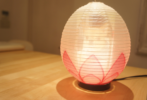 お盆のちょうちん