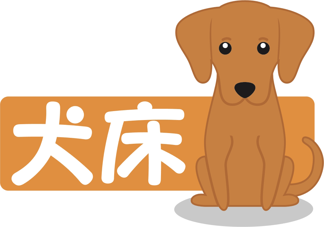 「犬床」のロゴマーク。施工の相談は近くの工務店で受けてもらえる＝同社提供