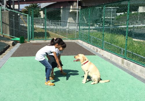 仲よし姉妹、梨花子ちゃんと恵ちゃんと。女子組で練習？