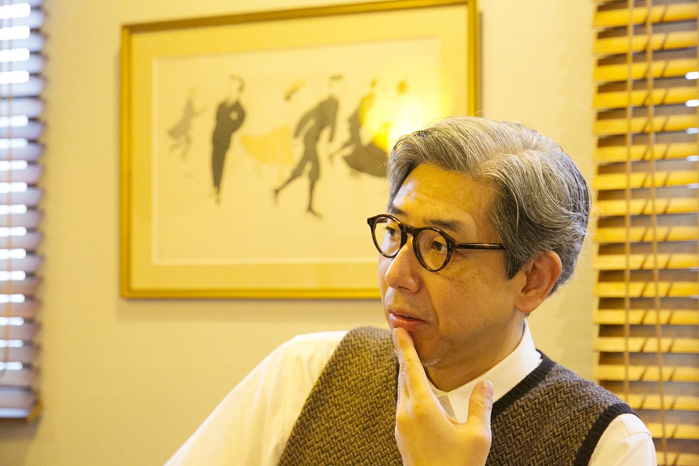 愛猫について語るソリマチアキラさん